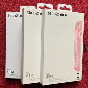 Tech21 Evo Gem Pink iPhone 7-8 Gel Case Cover